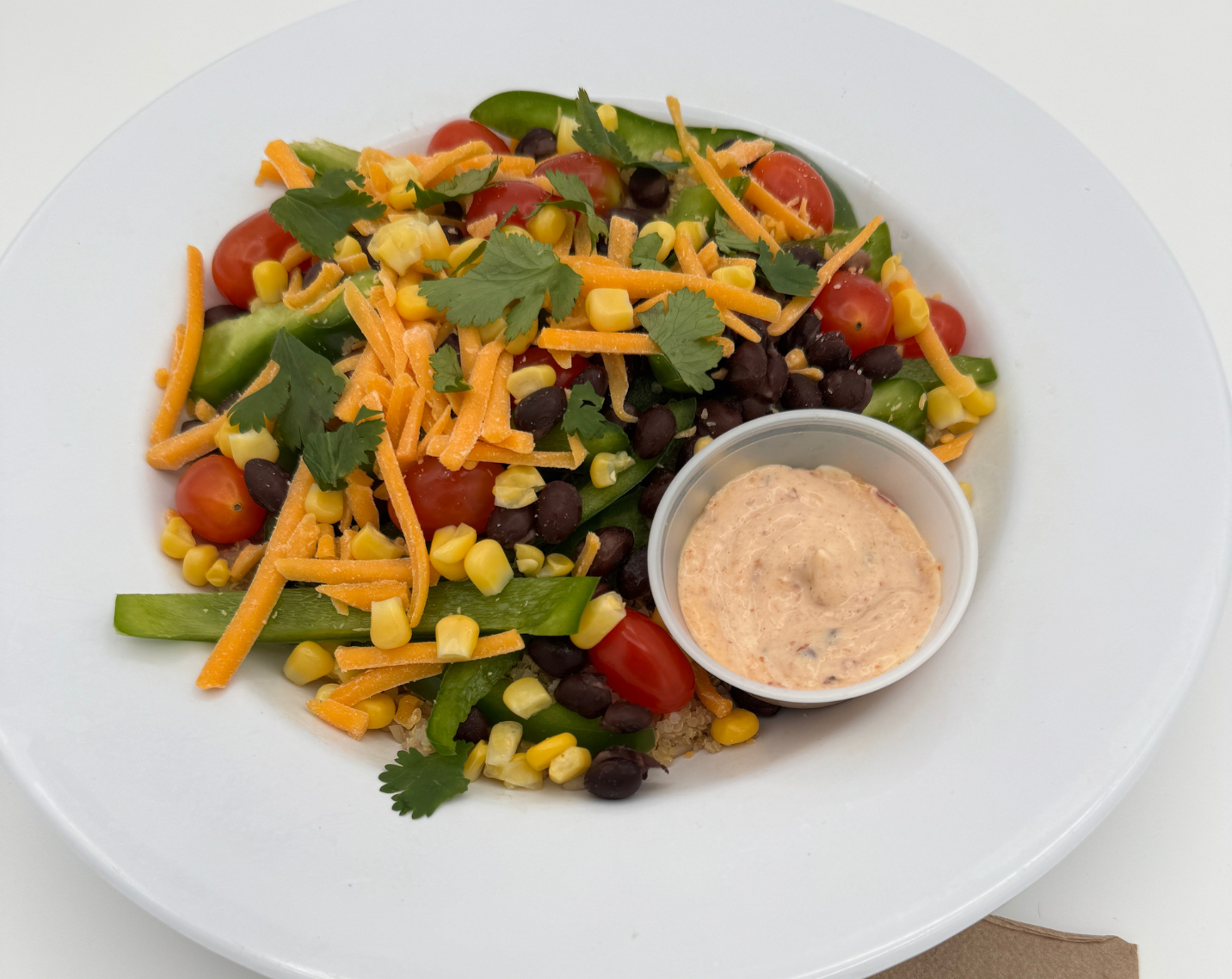 Southwest grain salad. 